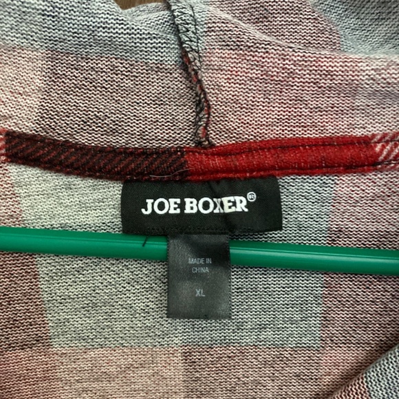 Joe Boxer hooded flannel - Picture 2 of 4
